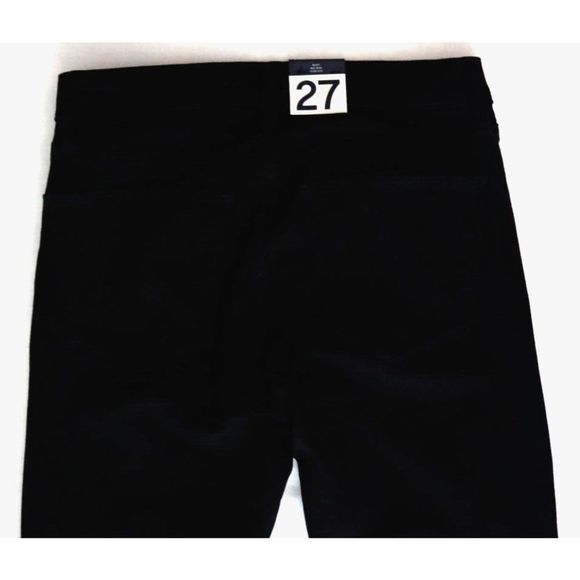 GAP 471304 Women's Petite Sz 27/4P Black Perfect Boot Mid Rise Stretch Jeans $70 - Picture 4 of 9